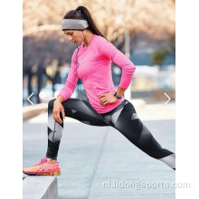 Aangepaste sport strakke broek fitness yogabroek leggings